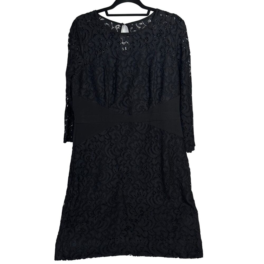 She’s black lace midi bodycon dress plus size 20